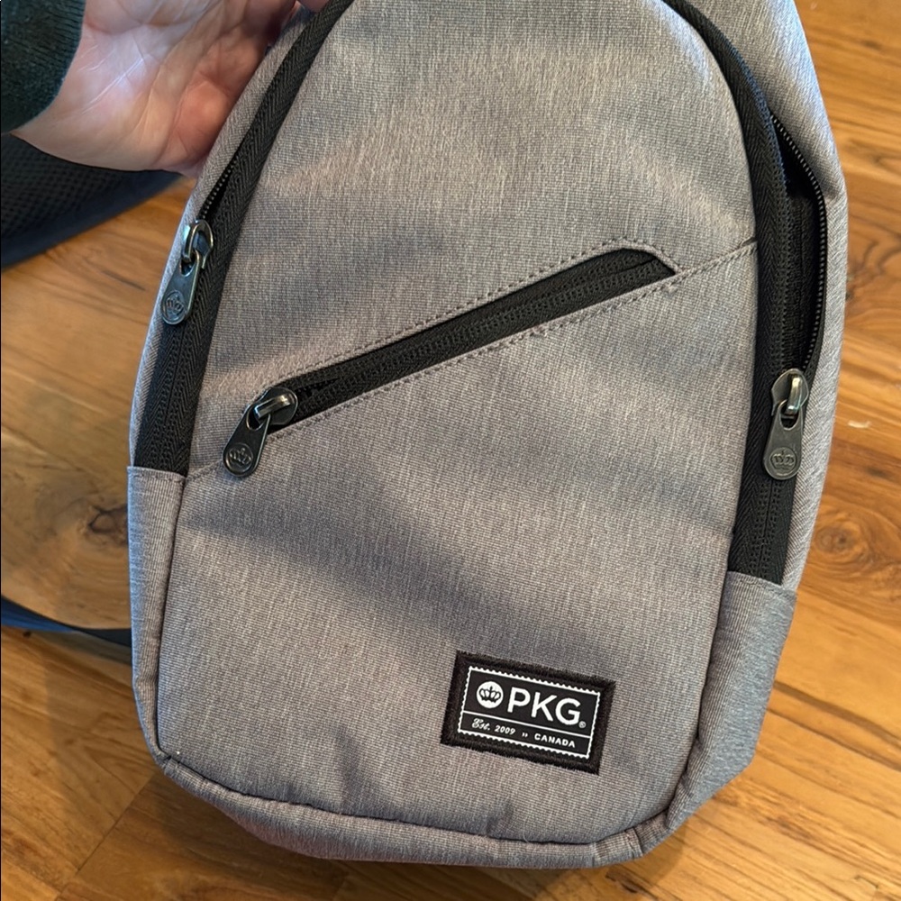 Gray Sling Bag - image 4